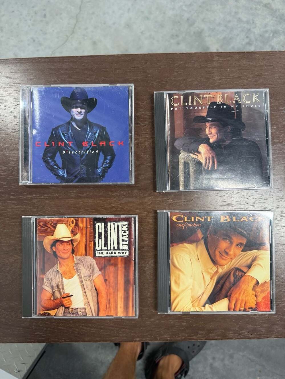 Clint Black 4 CD Lot